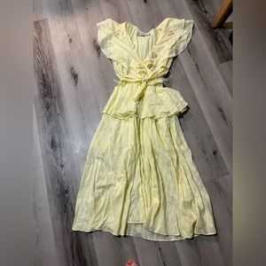 Innika Choo Baby Yellow Sundress Size 2